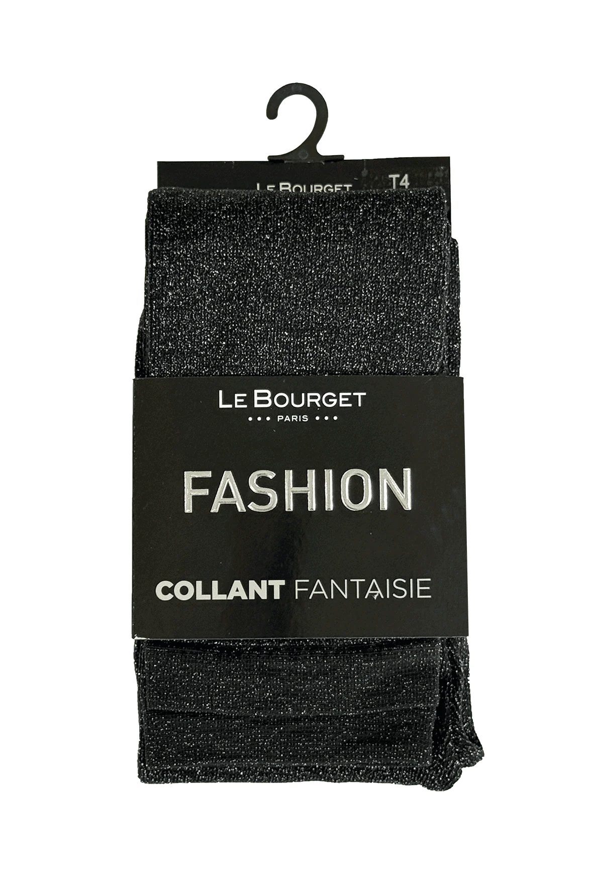 Leggings Ultra opaque Effet Lurex 100D Fashion Hylda - Noir - Image 3